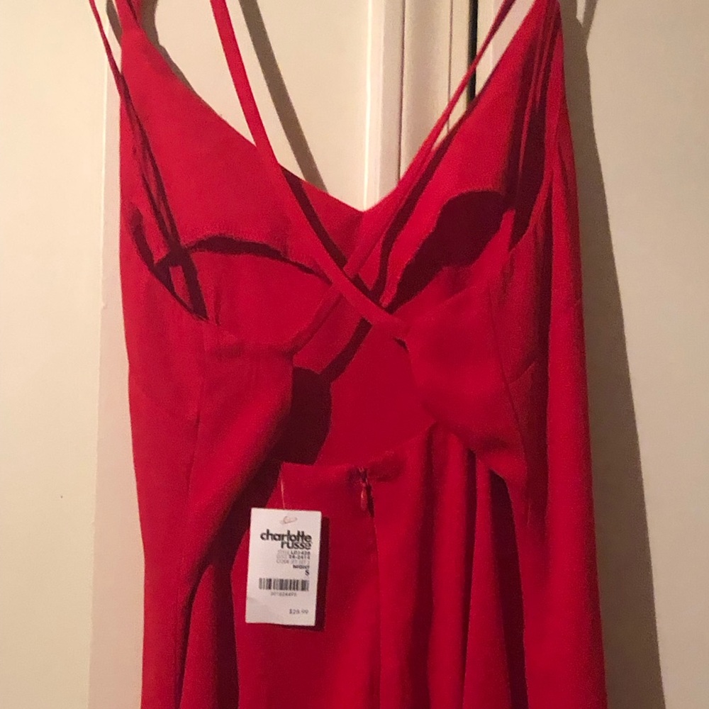 Red dress